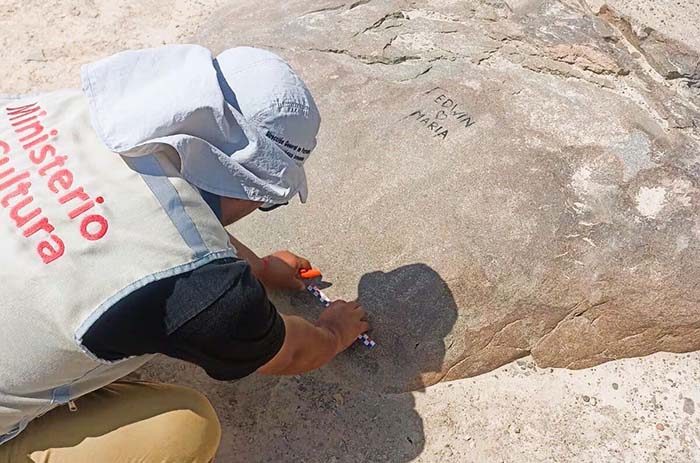 Tacna: protegen zona arqueológica amenazada por invasores y minería ilegal